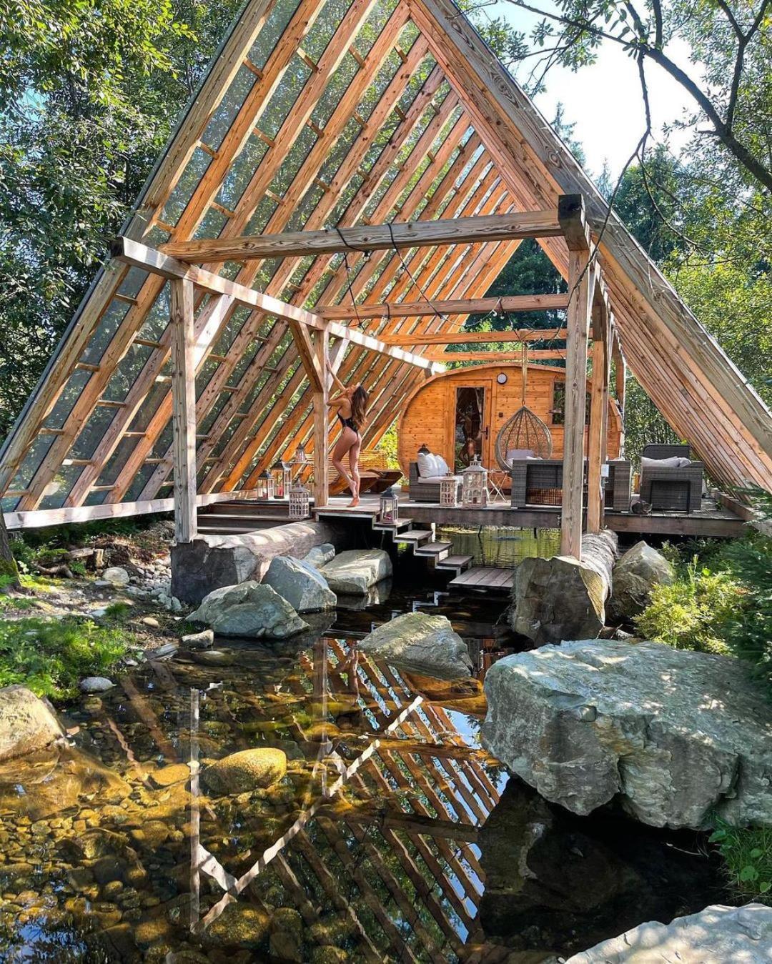 Gorska Osada Luxury Chalets Zakopane ポロニン エクステリア 写真