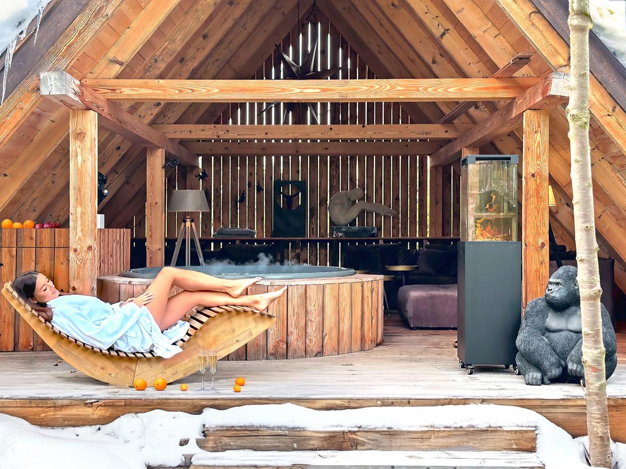 Gorska Osada Luxury Chalets Zakopane ポロニン エクステリア 写真